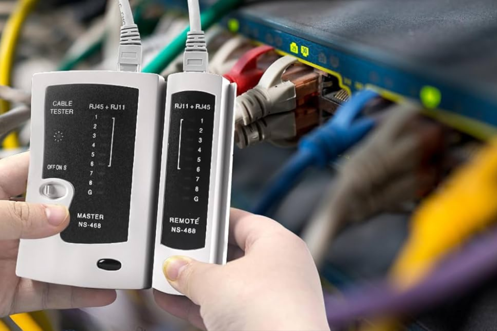 how to use ethernet cable tester