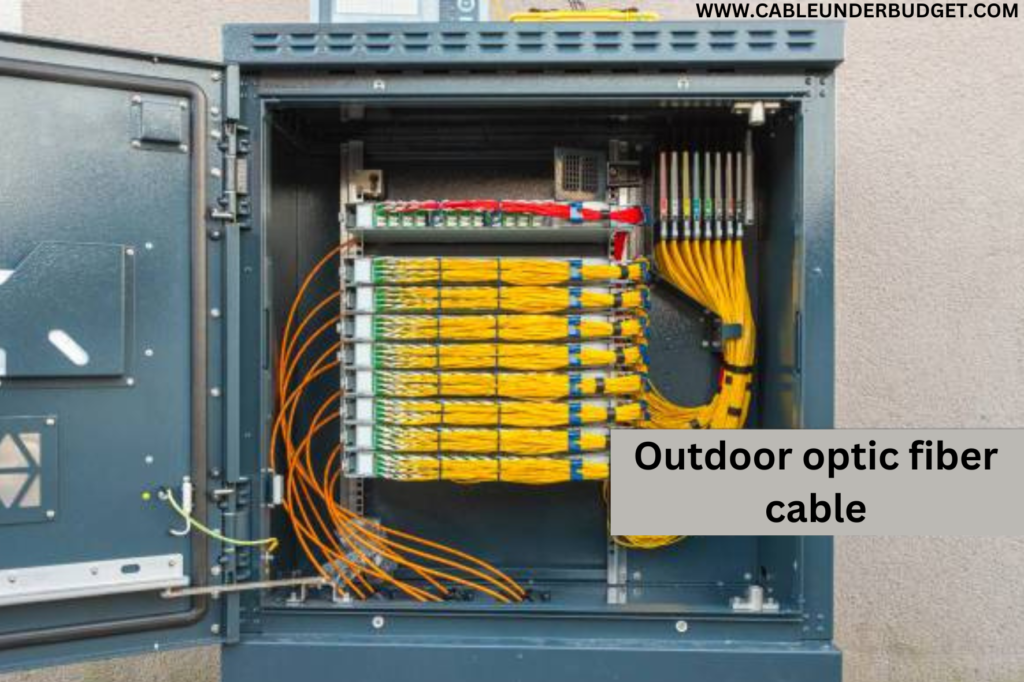 outdoor fiber optic cable types 