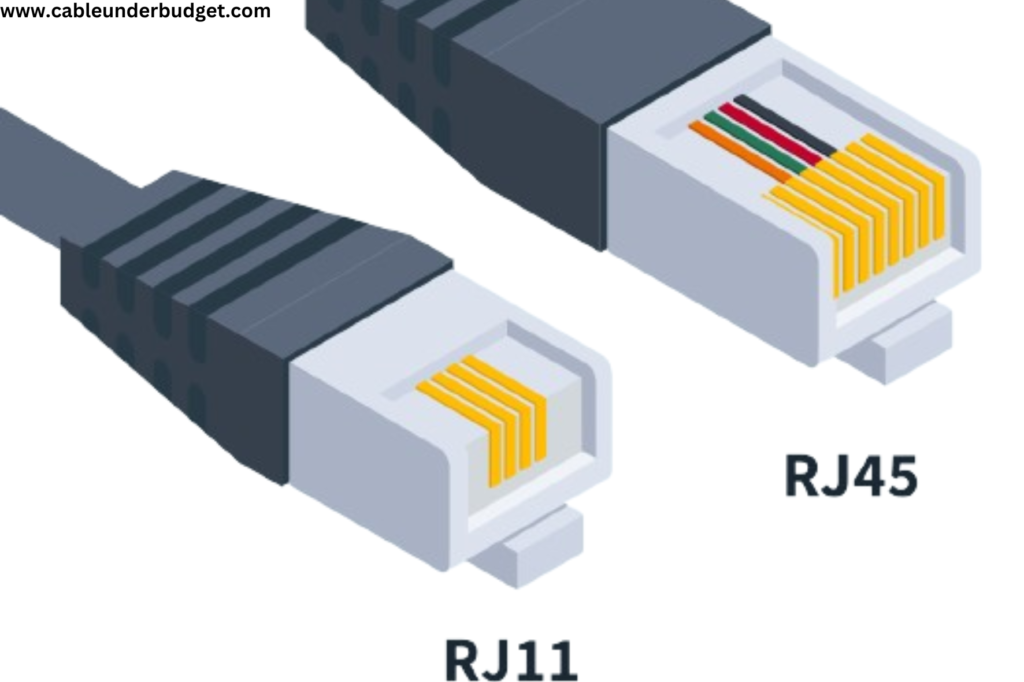 RJ11 VS. RJ45 Connectors 