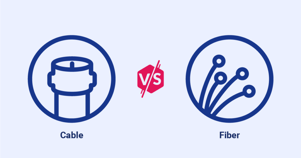 Cable vs Fiber-Optic Internet