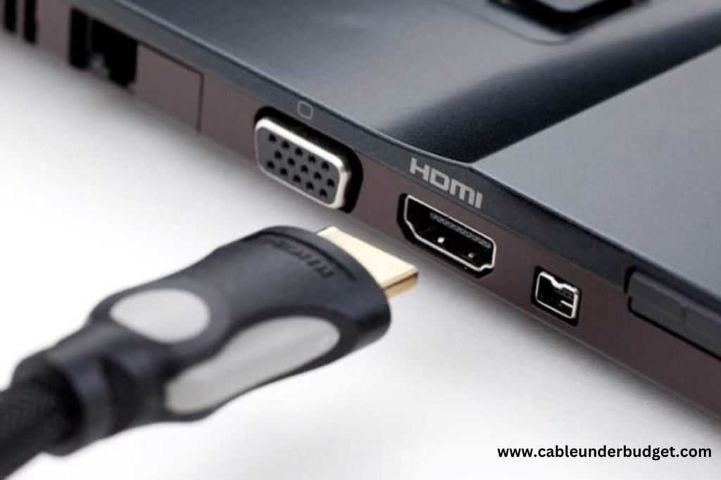 How to Connect Laptop to TV via HDMI Cable