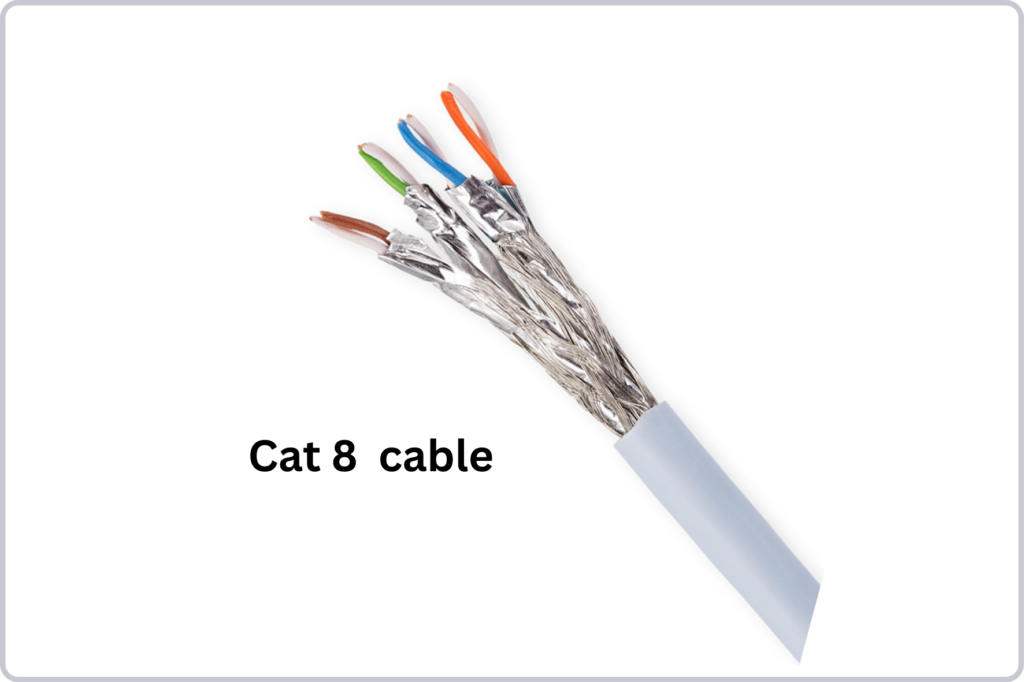 difference between Cat 7 and Cat 8